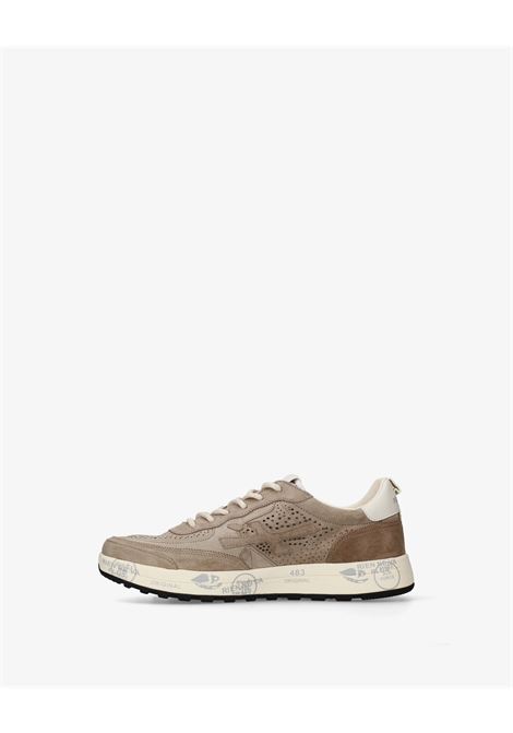 Sneakers Premiata Nous 8288 in suede traforato beige PREMIATA | Scarpe | NOUS VAR8288